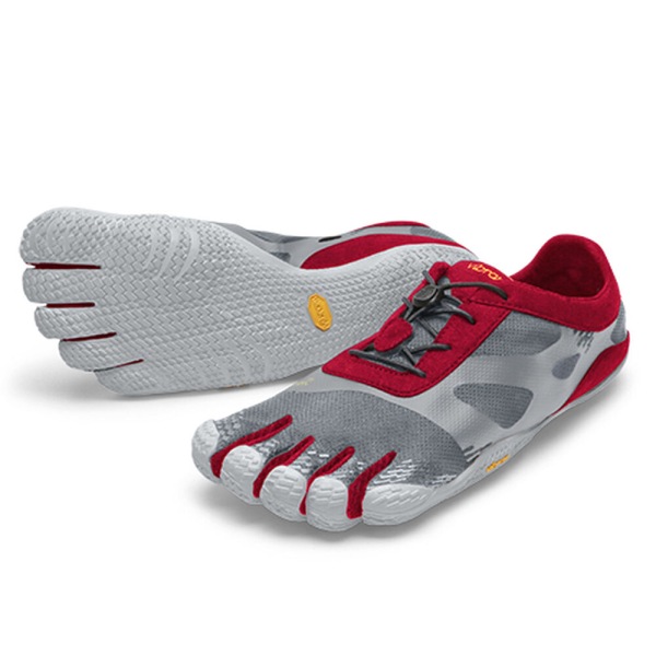 Panske Botasky Vibram Slovensko - FiveFingers KSO EVO Siva / Červené | 0623CATRN